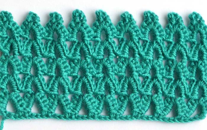 green arches crochet pattern - photo