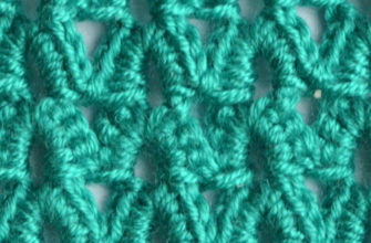 green arches crochet pattern - preview