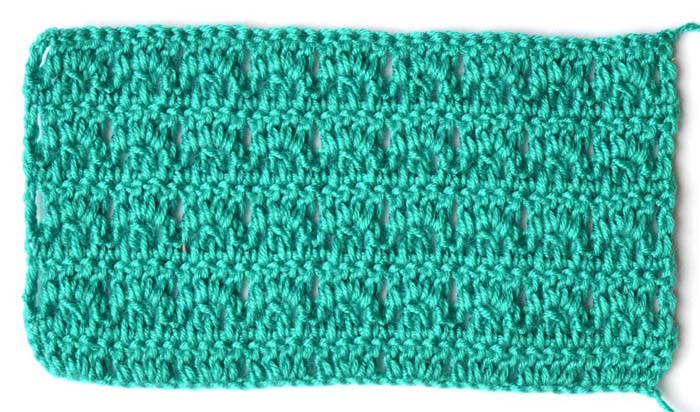 green dense lace pattern