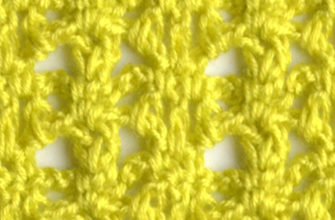 green spider lace pattern - preview