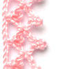 pink lace crochet edging - preview