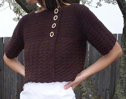 c3 crochet crop cardigan photo