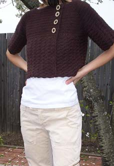 c3 crochet crop cardigan photo