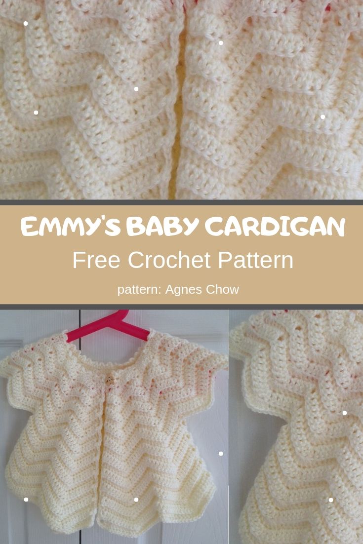 emmy's baby cardigan