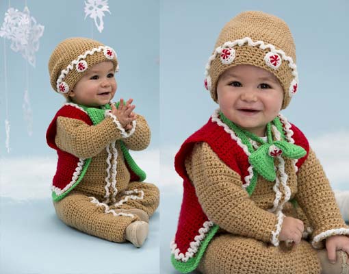 gingerbread baby set