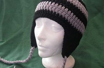 simple earflap hat photo