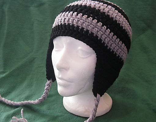 simple earflap hat photo