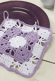 snapdragon dishcloth photo