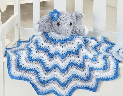 stella lovey blanket crochet pattern photo