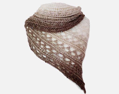 Amorous shawl crochet pattern