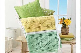Daisy Filet Throw pattern