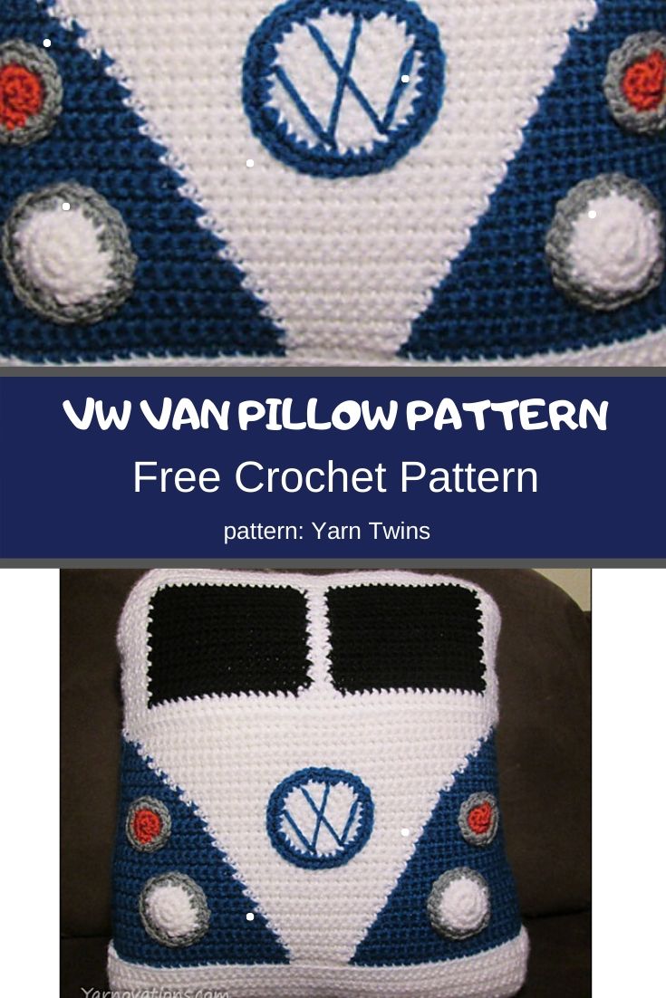 VW Van Pillow