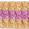 lace crochet pattern with shell